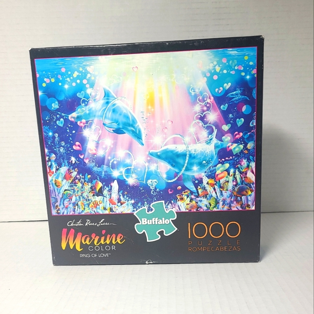 Buffalo Marine Color Ring of Love 1000pc puzzle